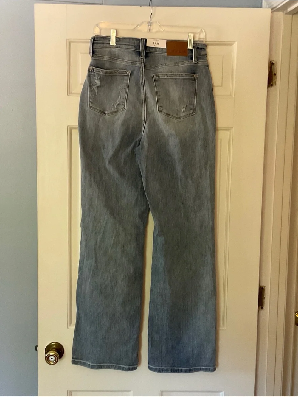 Judy Blue High Waist Light Wash Straight Denim Jeans 82501 Size 9 / 29 NWT